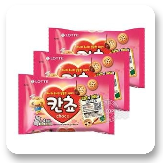 롯데 칸쵸 상품 사진
