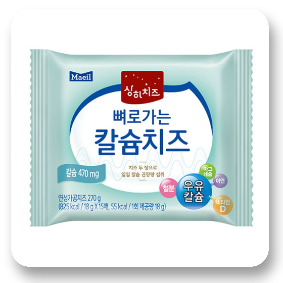 상하치즈 뼈로가는 칼슘치즈 상품 사진