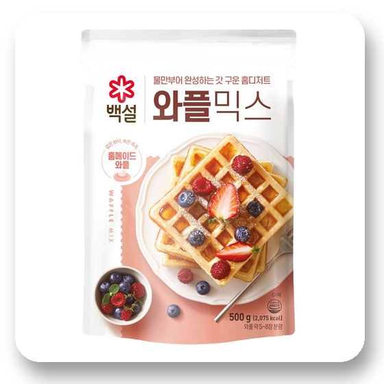 백설 와플믹스 (영외) 상품 사진