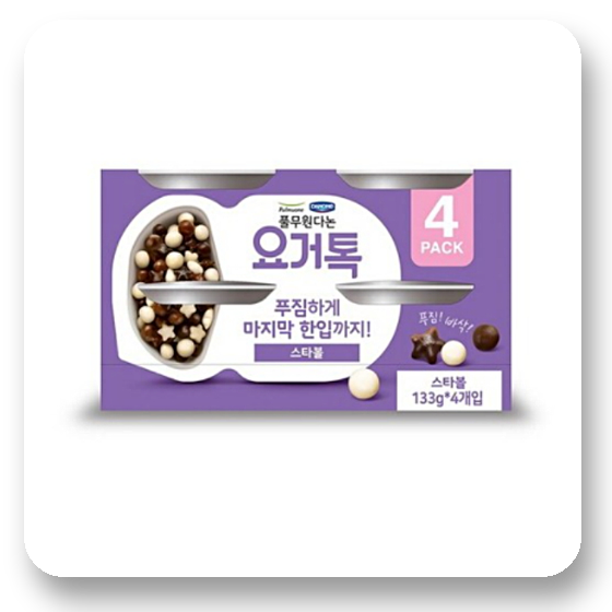 풀무원다논 요거톡 스타볼 상품 사진